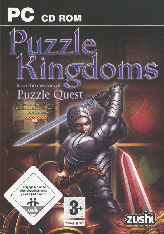 Puzzle Kingdoms box art for Wii